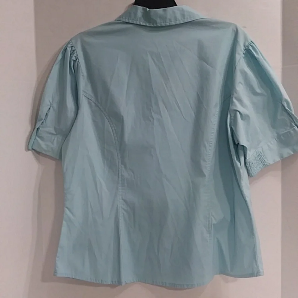 *EUC* Lee Riders Easy Care Button Down Blouse - Picture 4 of 6